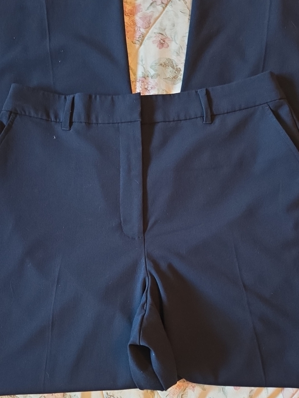Reitmans Structured Office Pants – Size 14 – Navy – Tailored Workwear